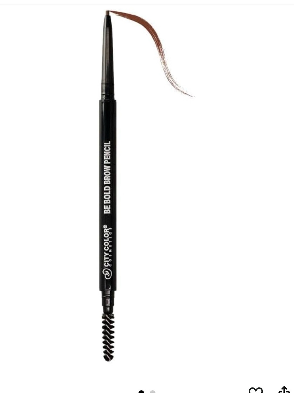 City Color Be Bold Brow Pencil - Warm Brown